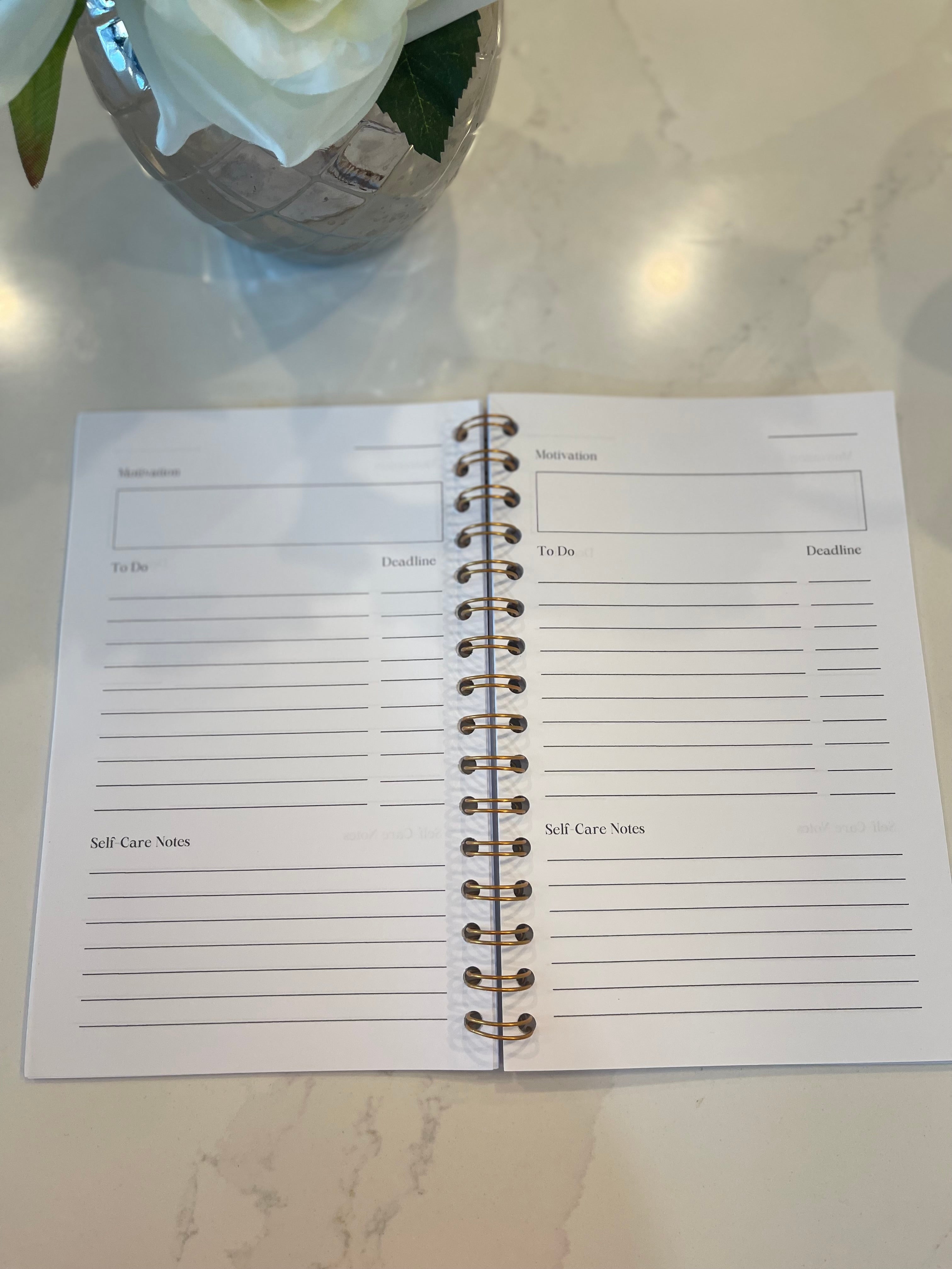 Self Care & Productivity Journal
